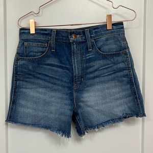 MADEWELL The Perfect Denim Shorts size 25